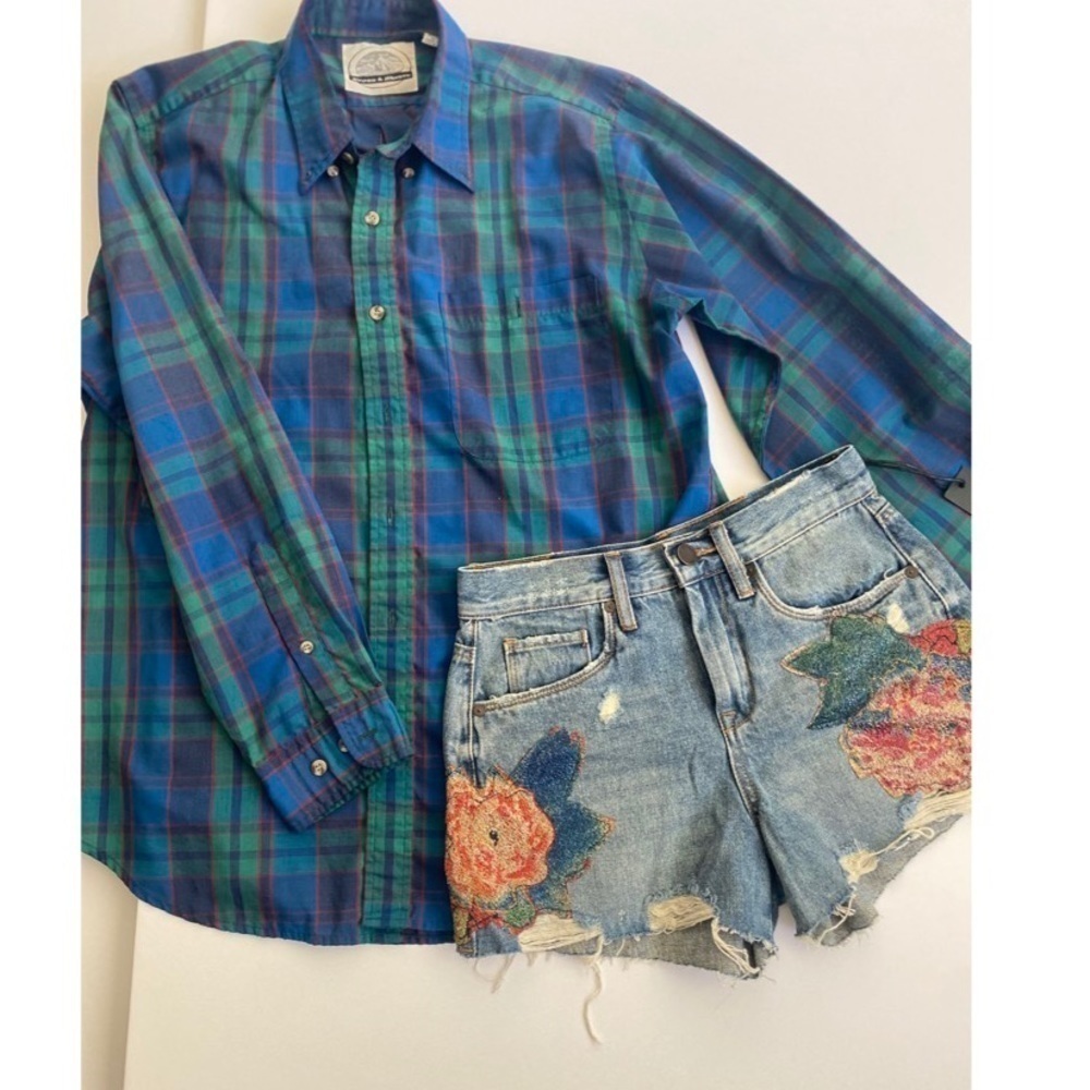 Cross & Winsor Lightweight Button Up M - image 1